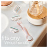 Venus Deluxe Smooth razor blade refills, UK version