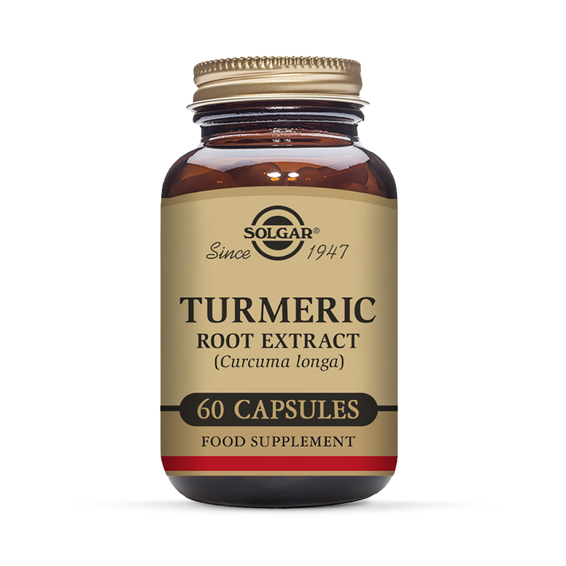Solgar Turmeric Root Extract 60 Vegi Capsules (British brand)