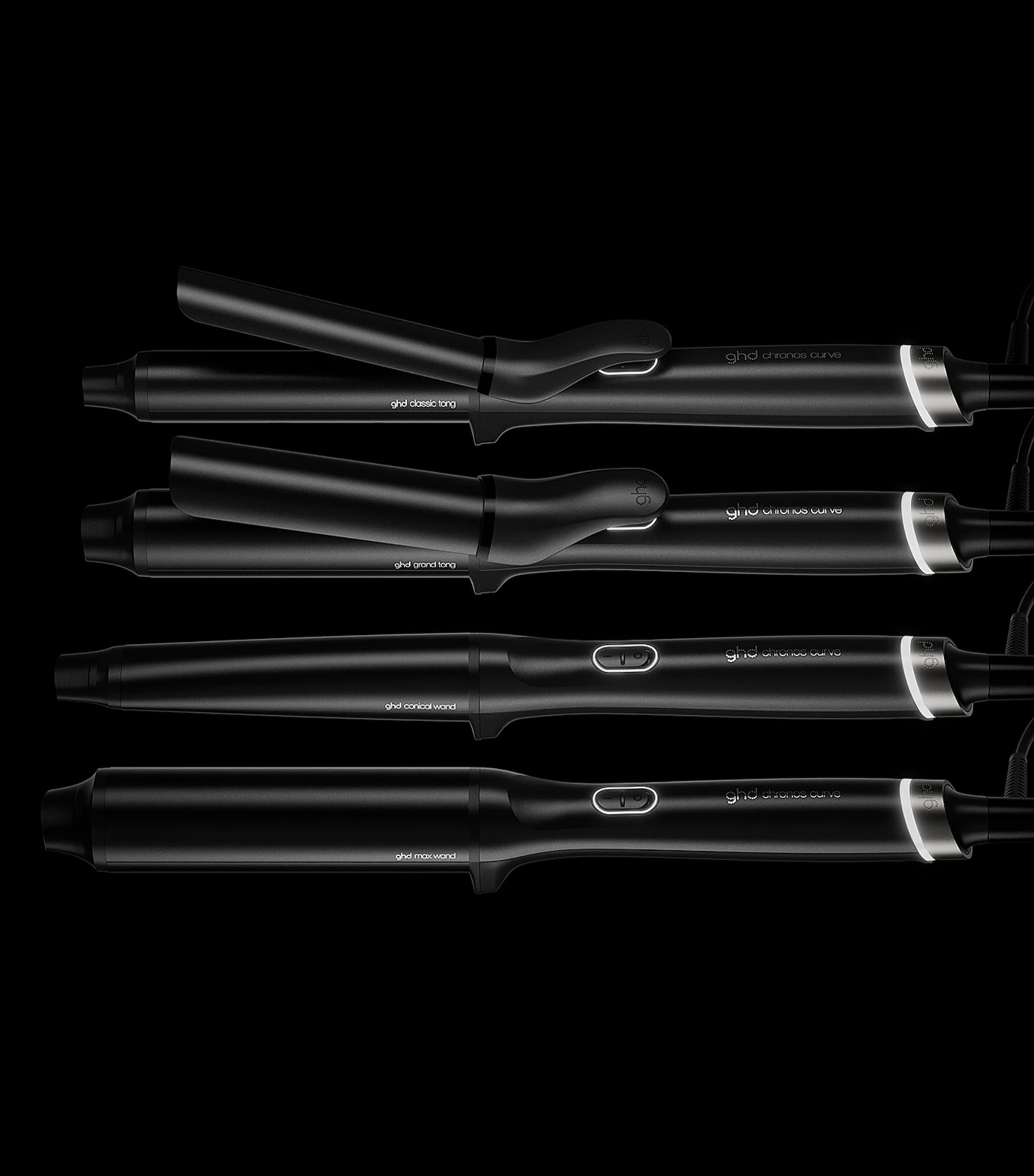 ghd Chronos Curve conical wand hair curler 28-23mm, UK version
