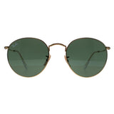 Ray-Ban Round Metal 3447 gold green sunglasses 53mm (British brand)