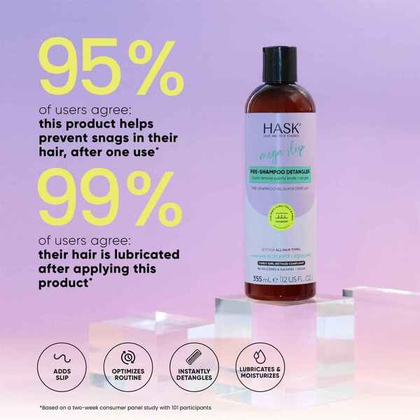 Hask Pre-Shampoo Detangler 355ml 2 Pack (British brand)