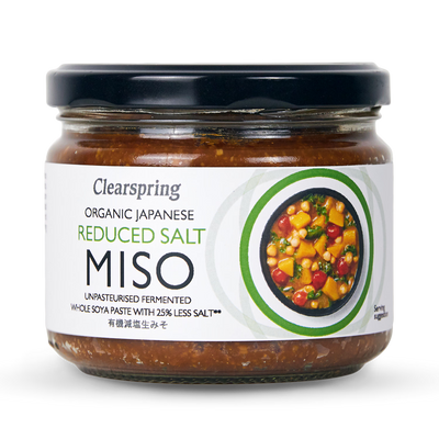 Holland & Barrett Clearspring Organic Japanese Miso Reduced Salt 270g- Buy online at McGrocer