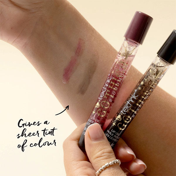 Technic Gothica Bloodmoon lip oil, imported from the UK