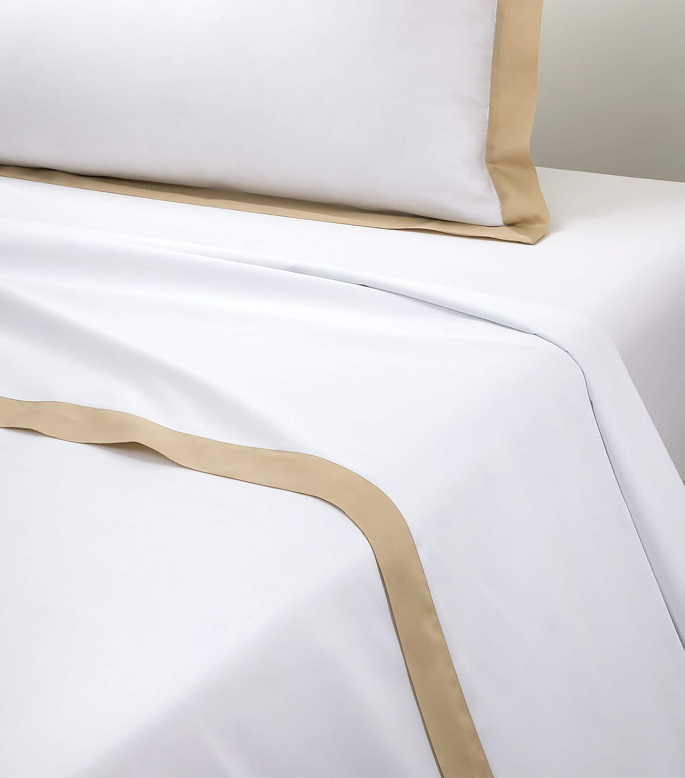 Yves Delorme Linea Dune double flat sheet 240cm x 295cm (British brand)