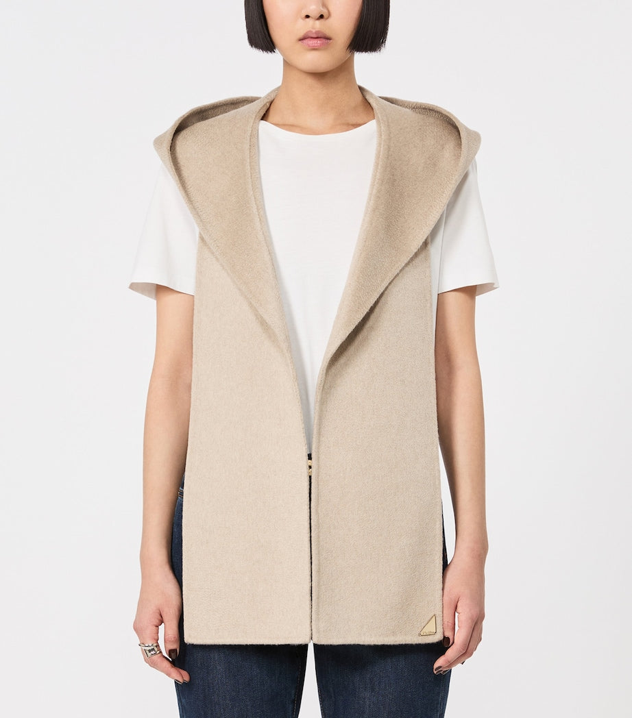 Max Mara cashmere hooded scarf - British product