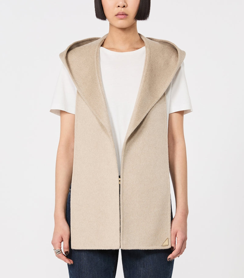 Max Mara cashmere hooded scarf - British product