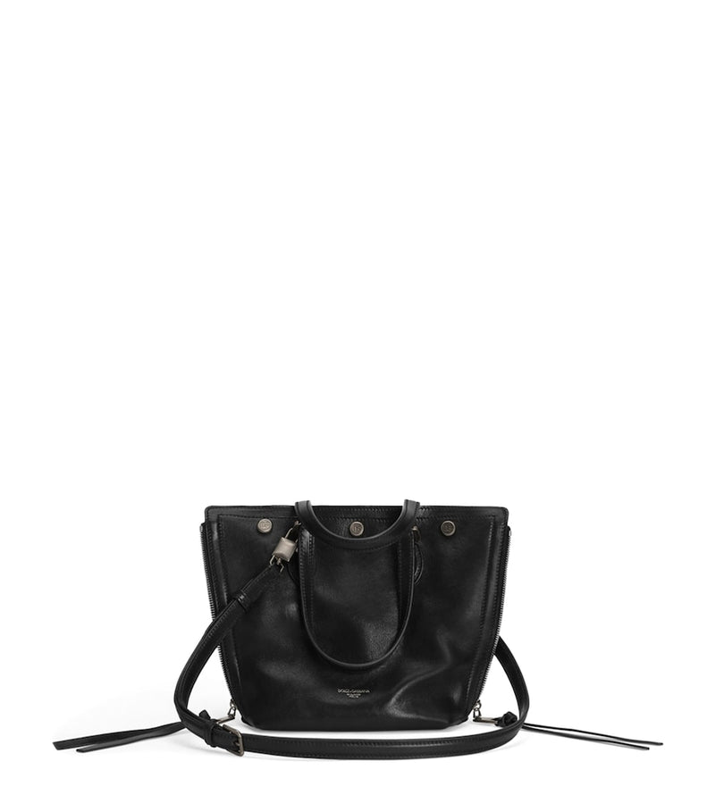Dolce&Gabbana Leather Atene Tote Bag