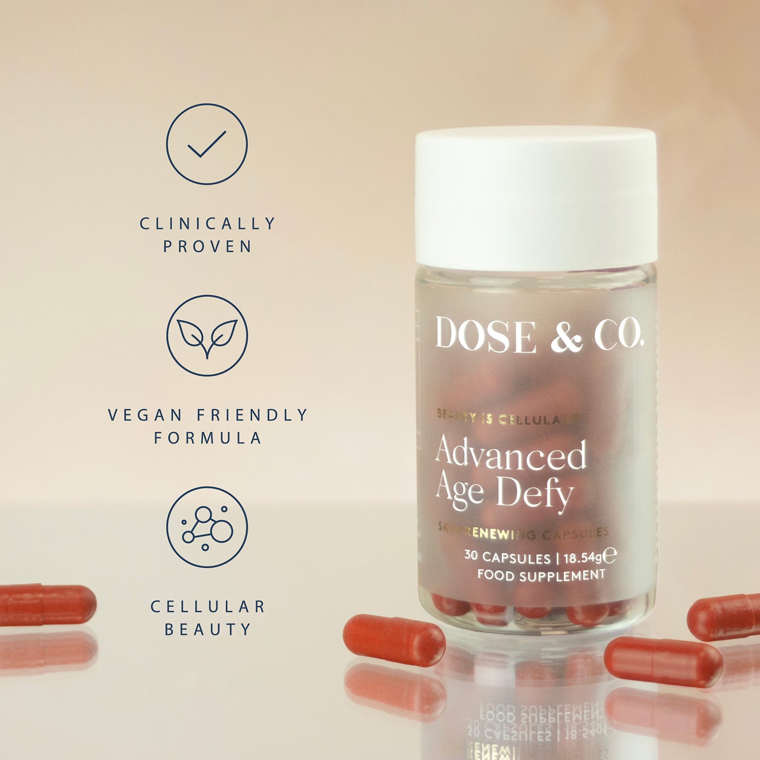 Dose & Co Skin Renewing capsules 30 count - British product