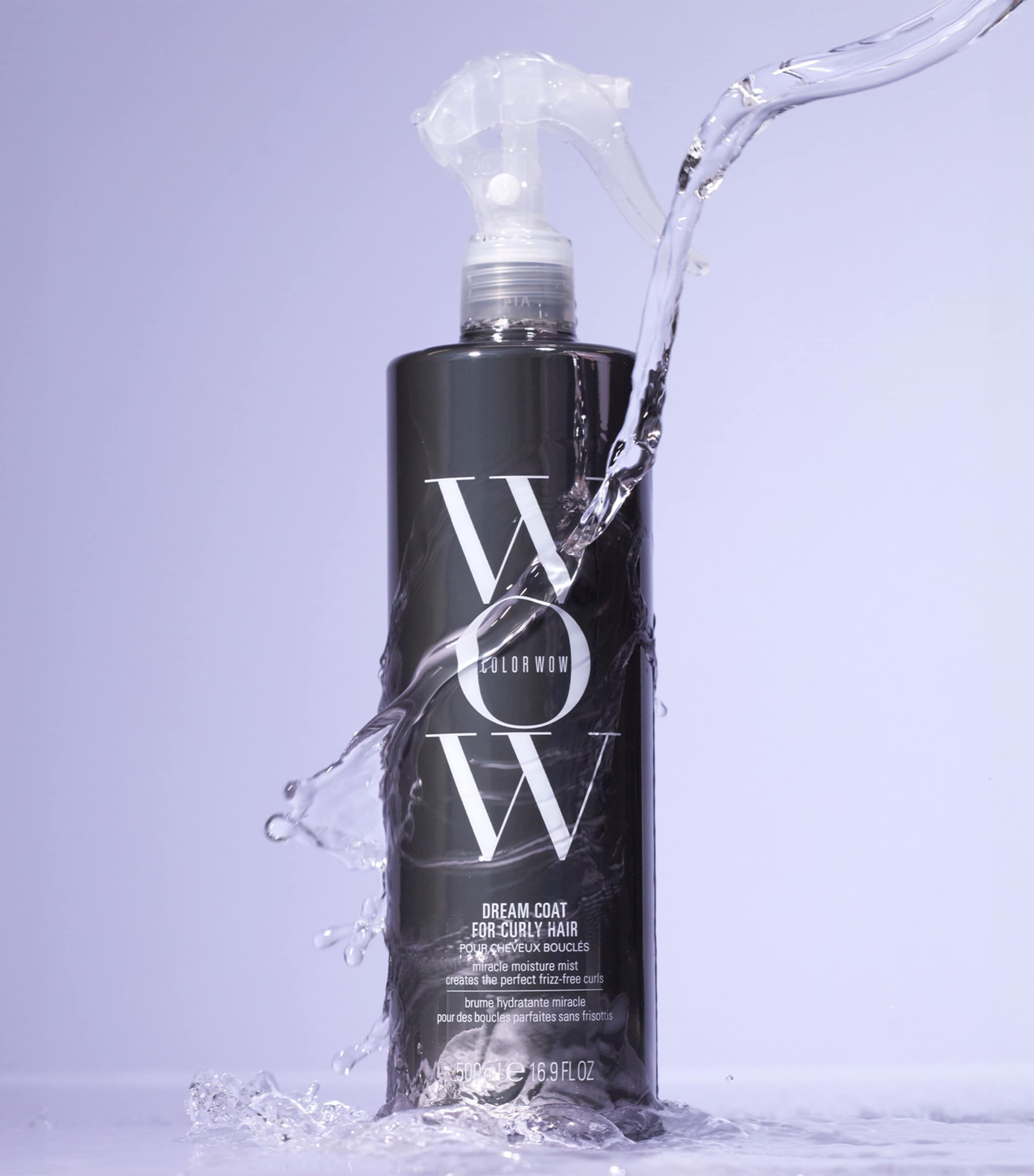 Color Wow curly hair frizz-control spray 500ml - British product