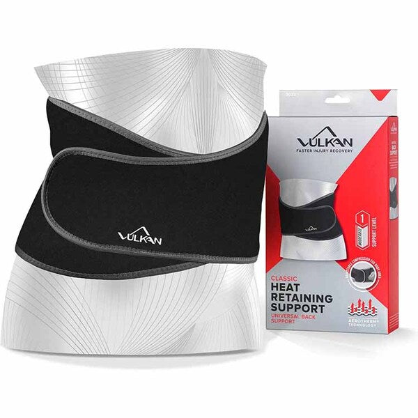 Vulkan Classic Back Support neoprene lumbar brace (British brand)