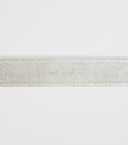 Comme Des Garçons belt silver metallic leather, imported from the UK