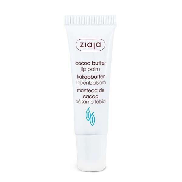 Ziaja cocoa butter regenerating lip balm 10ml (British brand)