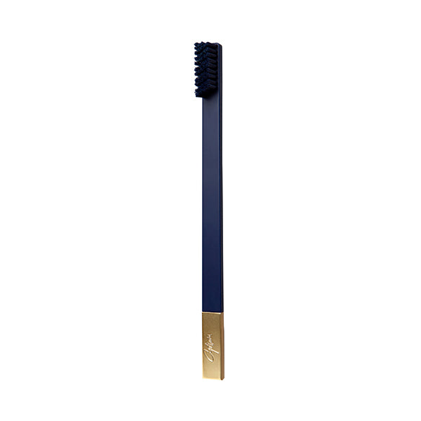 APRIORI Sapphire Blue Gold Medium toothbrush - British product