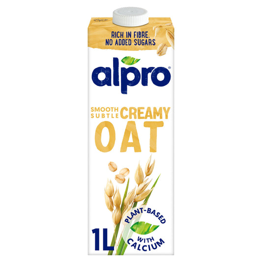 Alpro Oat Milk Long Life Dairy Alternative 1L GOODS Sainsburys   