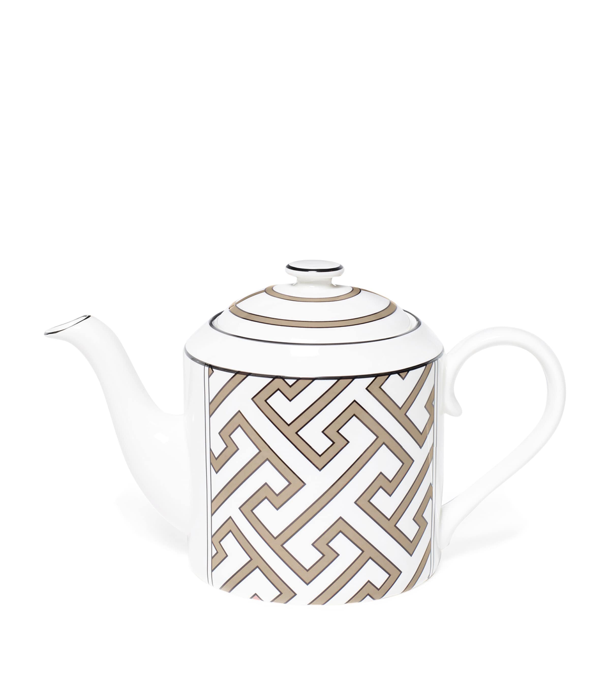 O.W. London geometric print teapot 850ml, imported from the UK