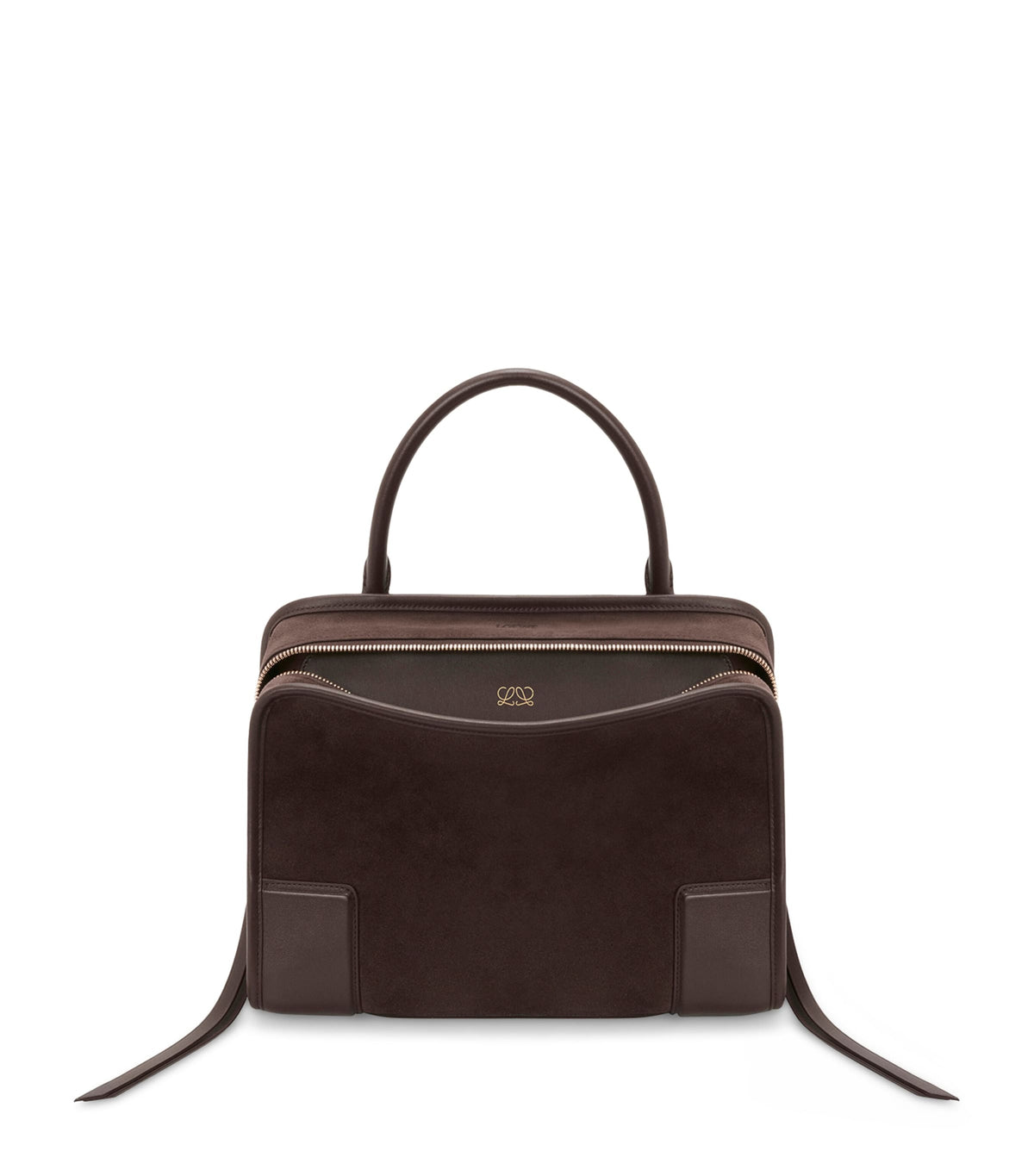 LOEWE Medium Suede Amazona 180 top-handle bag, UK version