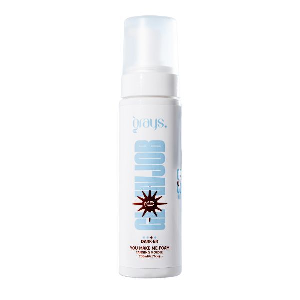 Glowjob Dark-Er Foam Tanning Mousse 200ml, UK version