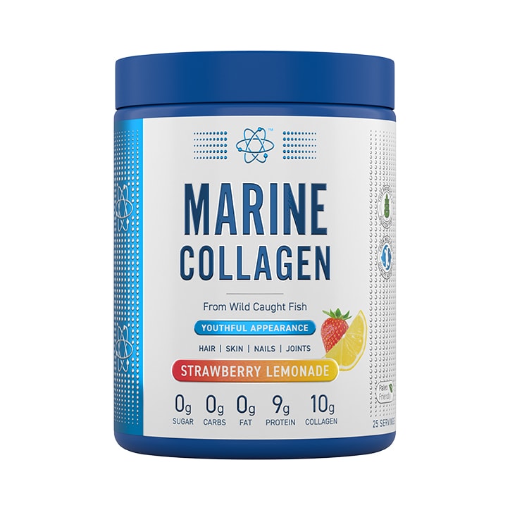 Applied Nutrition Marine Collagen Strawberry Lemonade 300g GOODS Holland&Barrett   