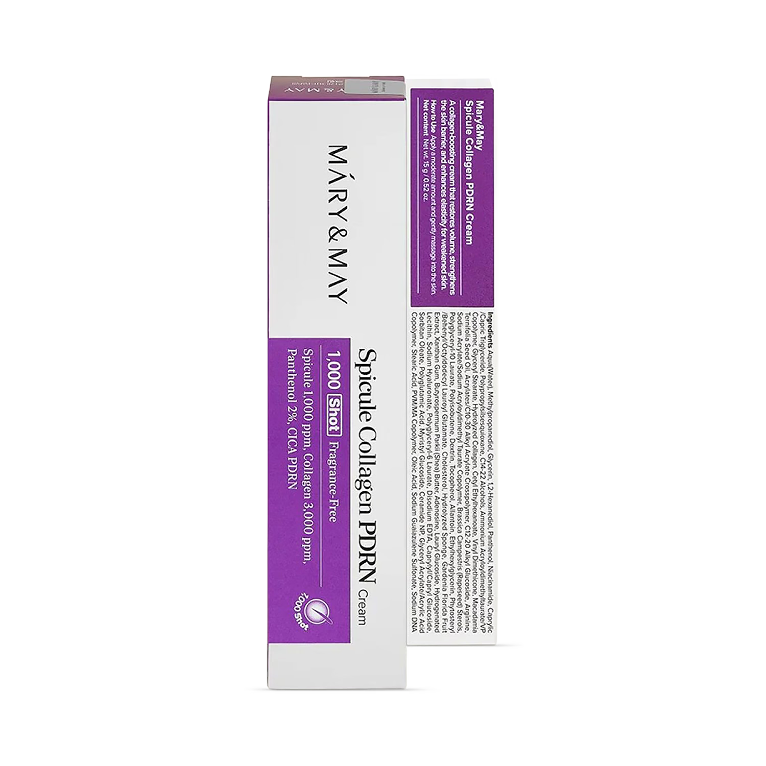 MARY&MAY Spicule Collagen PDRN cream 15g, UK version