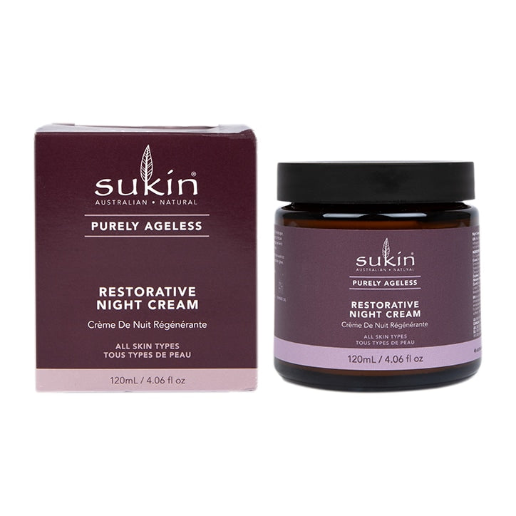 Sukin Purely Ageless Night Cream 120ml Night Cream Holland&Barrett   