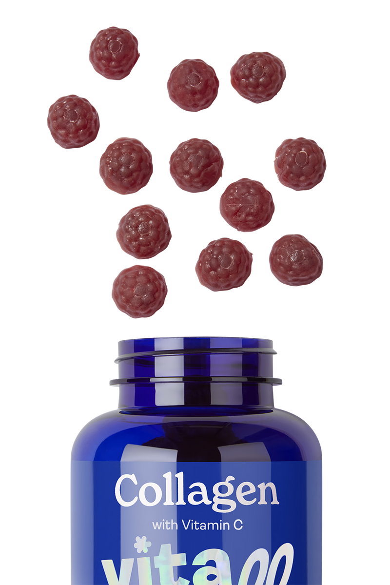 Vitawell collagen gummies 50s, UK version