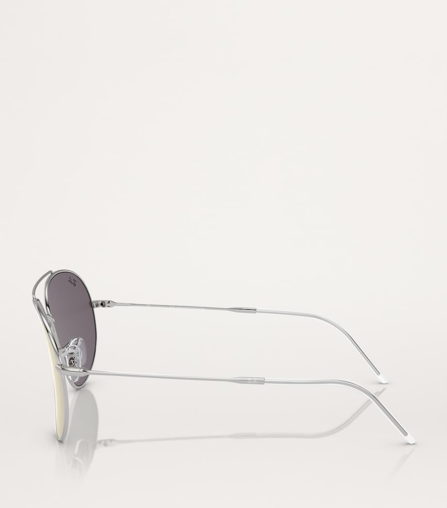 Ray-Ban sunglasses Lenny Kravitz aviator RBR0101S (British brand)