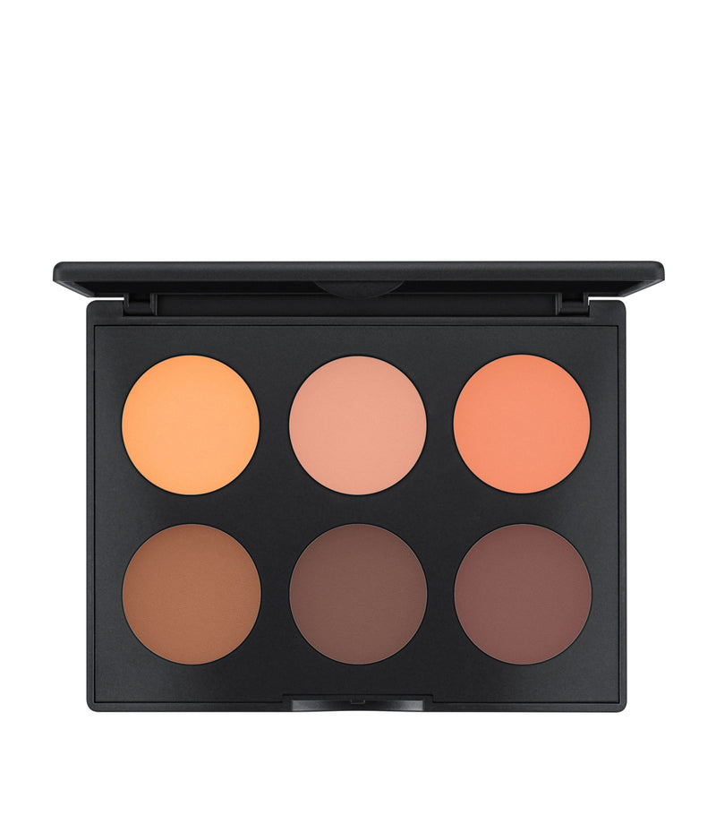 MAC contour palette with matte and shimmery powders, imported from the UK