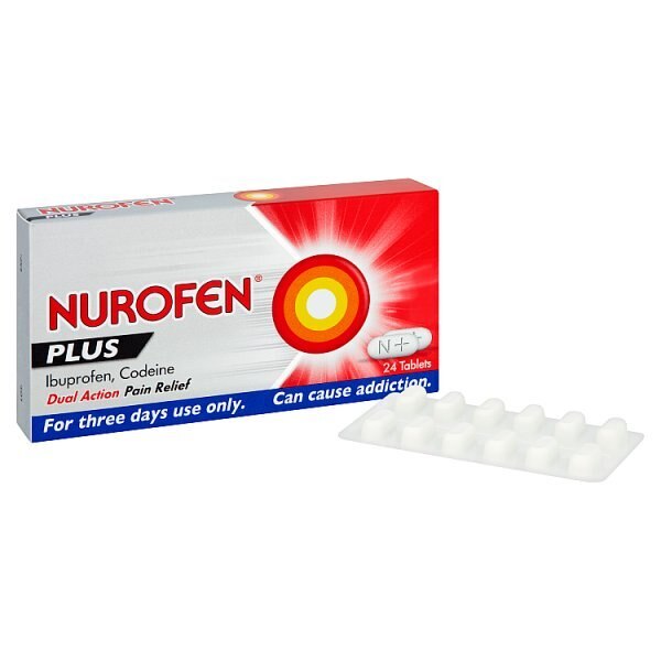 Nurofen Plus Ibuprofen Codeine Tablets 24s GOODS Superdrug   