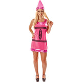 Orion Costumes Womens Pink Crayon Fancy Dress X-Large GOODS Superdrug   