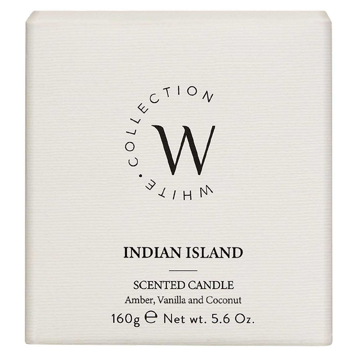 The White Collection Indian Island Candle 160g GOODS Boots   