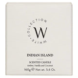 The White Collection Indian Island Candle 160g GOODS Boots   