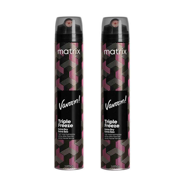 Matrix VaVoom Triple Freeze Hairspray duo 300ml (British brand)