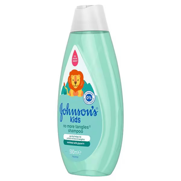 Johnson's No More Tangles Kids Shampoo 500ml, UK version