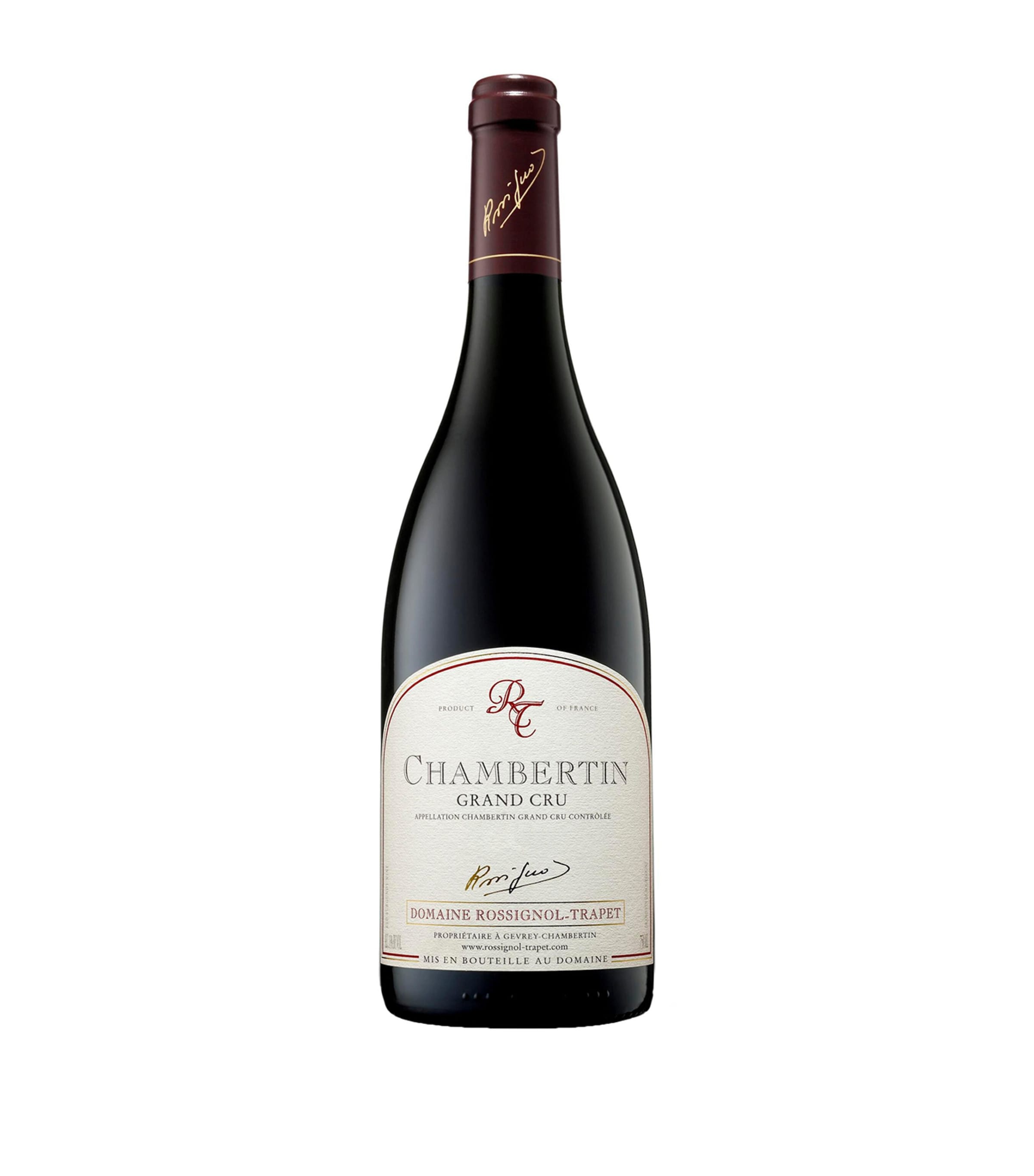 Rossignol Trapet Chambertin Grand Cru 2021 red wine 75cl, imported from the UK