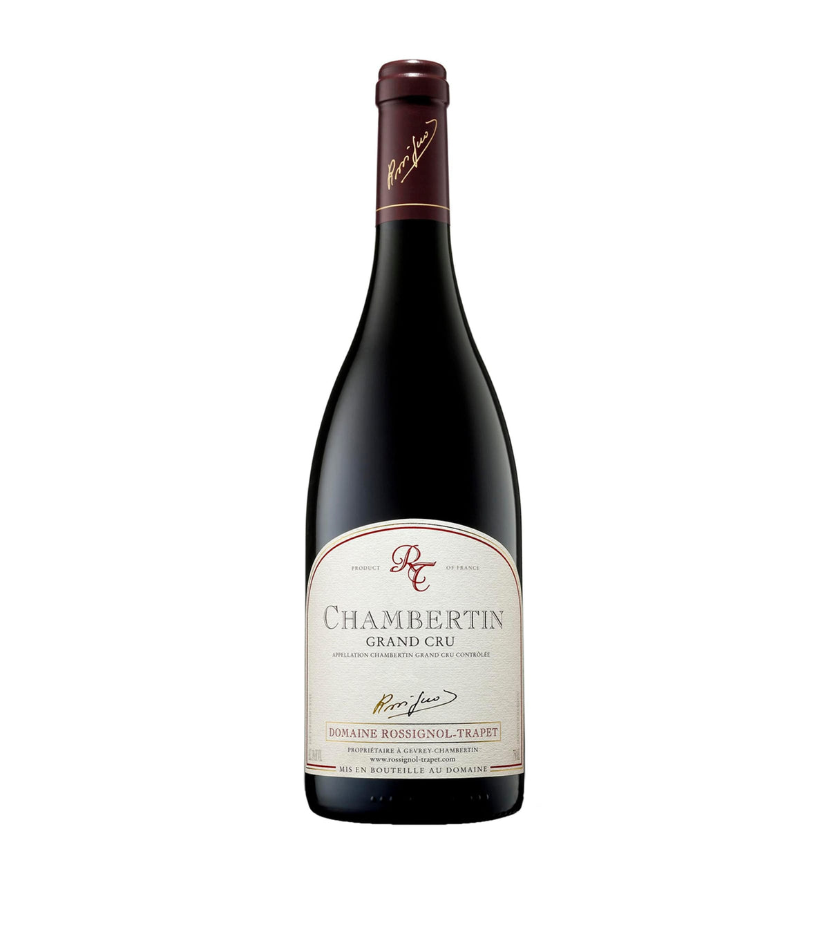 Rossignol Trapet Chambertin Grand Cru 2021 red wine 75cl, imported from the UK