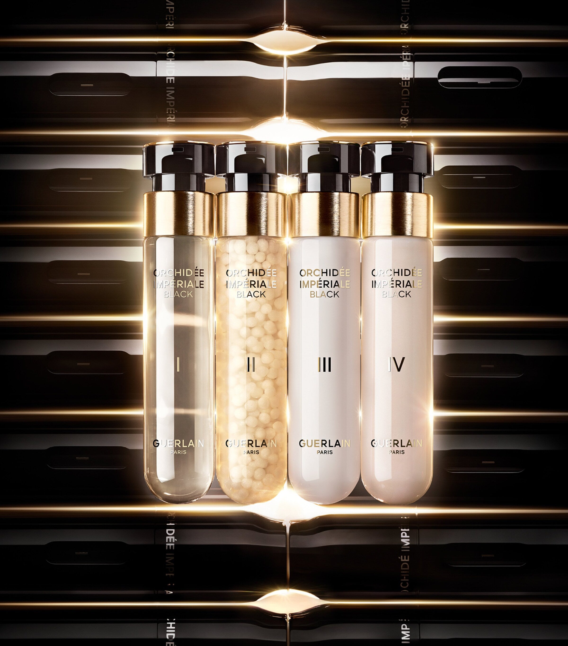 Guerlain intensive anti-ageing treatment gift set with 60ml serum and roller, UK version