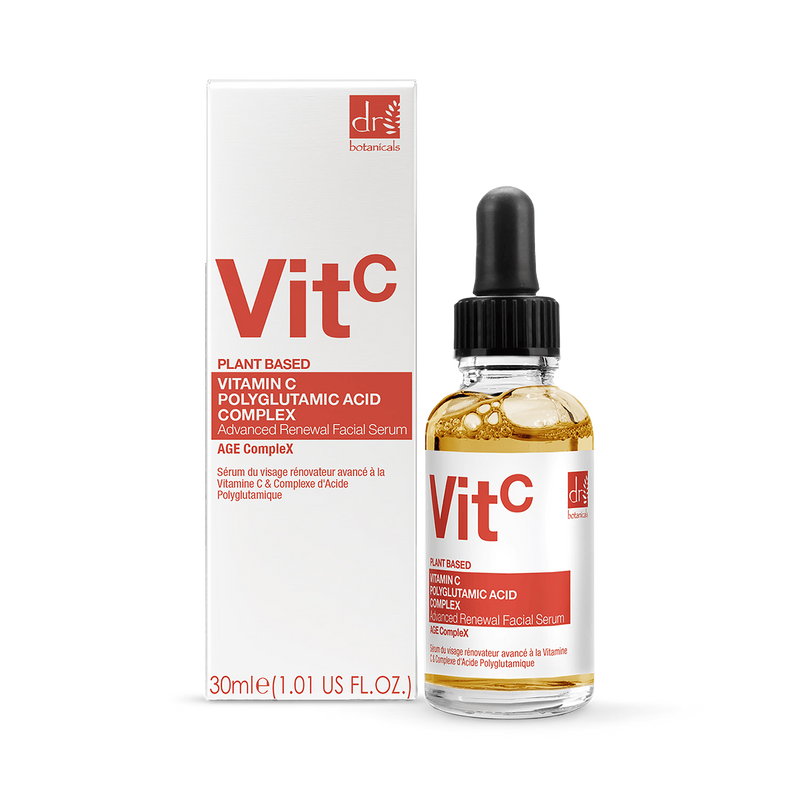 Dr Botanicals brightening facial serum Vitamin C Polyglutamic Acid 30ml (British brand)