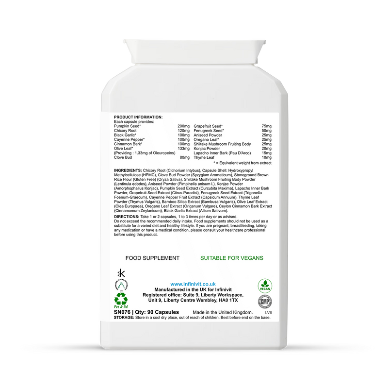 InfiniVit Healthy Colon Formula 90 capsules, UK version