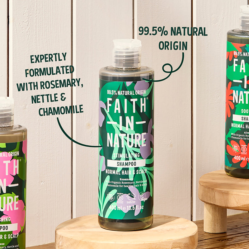 Faith In Nature Rosemary Shampoo 400ml - British product