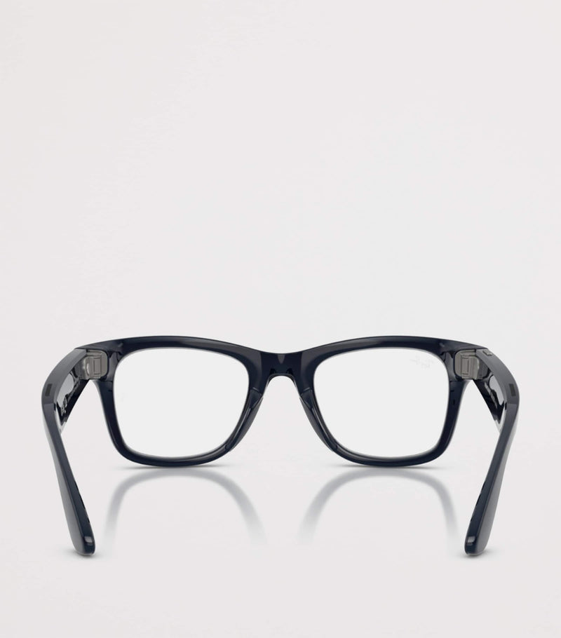 Ray-Ban Meta Wayfarer AI sunglasses with camera and speakers, imported from the UK