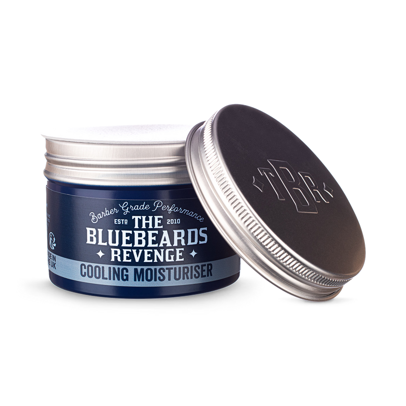 The Bluebeards Revenge cooling moisturiser 100ml, imported from the UK