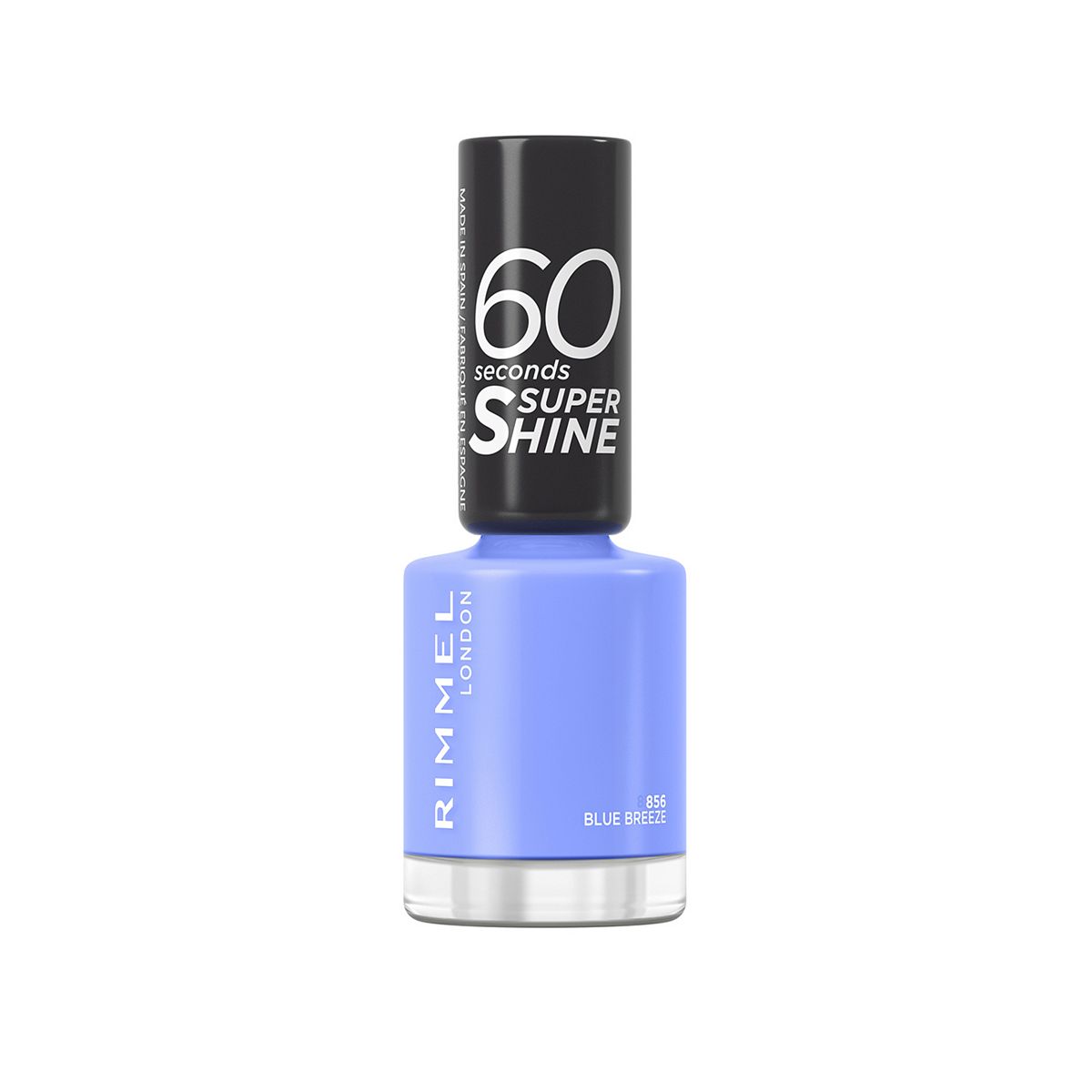 Rimmel 60 Seconds Super Shine Nail Polish 856 Blue Breeze GOODS Boots   