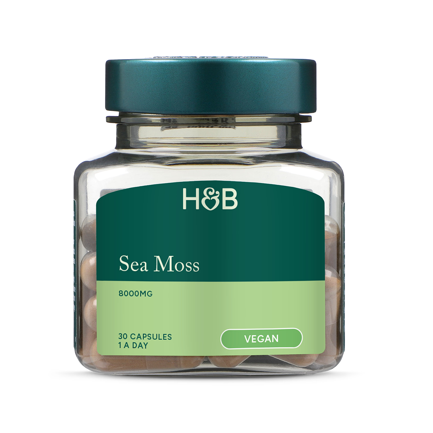 Holland & Barrett Sea Moss capsules 30 count, UK version