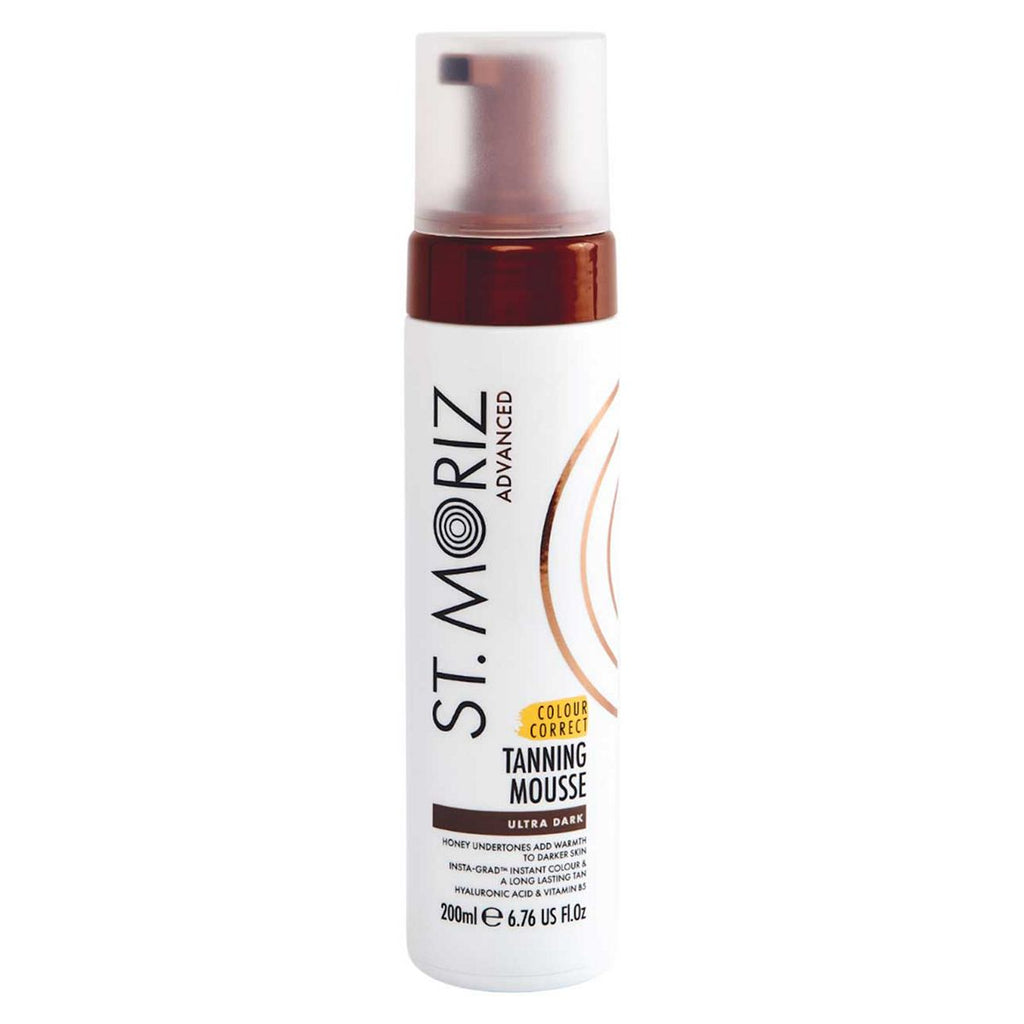 St Moriz Advanced Colour Correcting Tanning Mousse Ultra dark 200ml