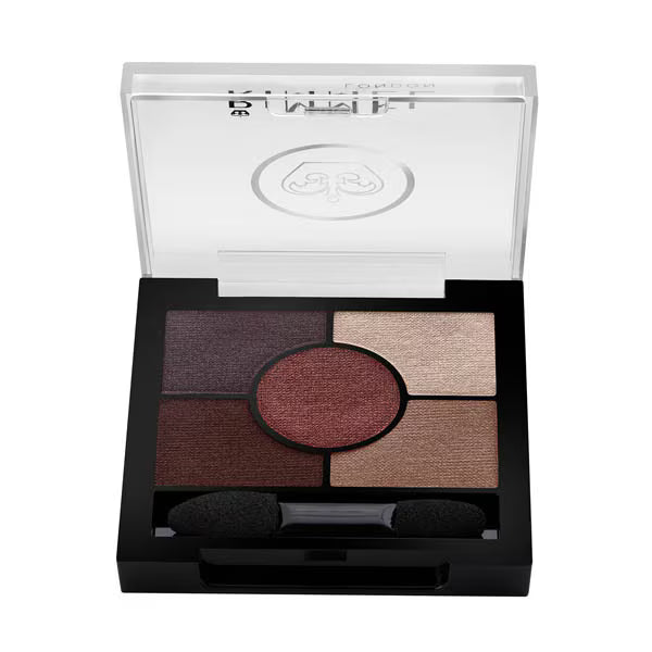 Rimmel Eyeshadow Palette Brixton Brown 5 Pan, imported from the UK