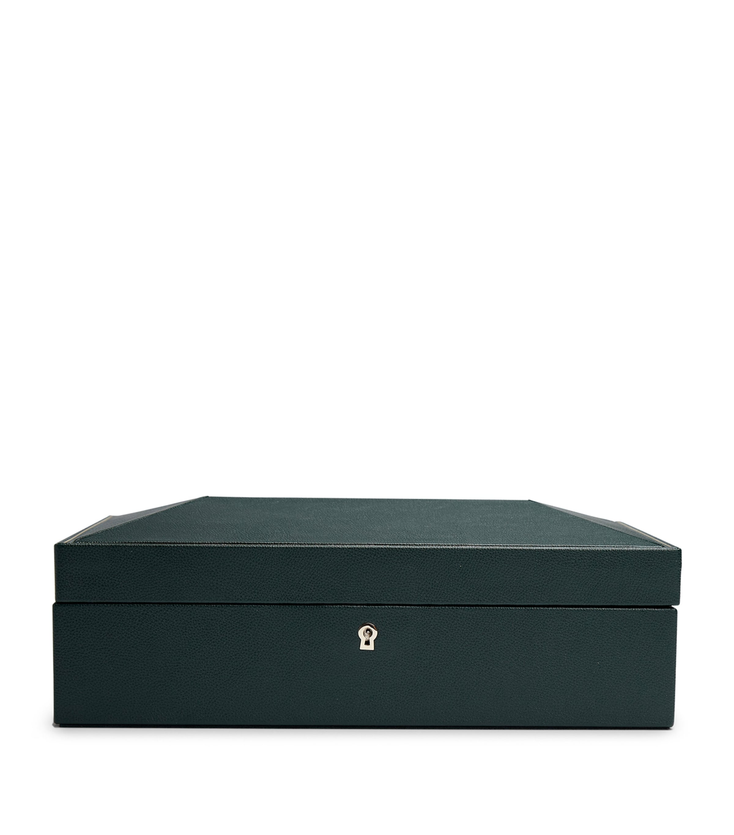 Wolf vegan leather 10-piece watch box (British brand)