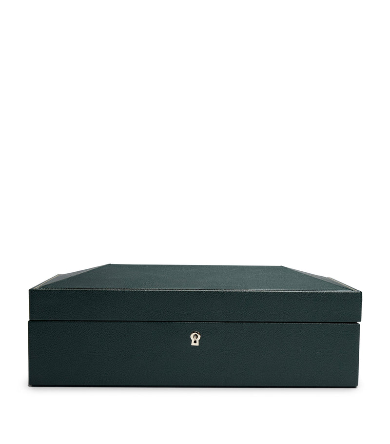 Wolf vegan leather 10-piece watch box (British brand)
