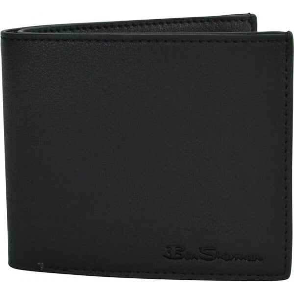 Ben Sherman black watch and wallet gift set - British product