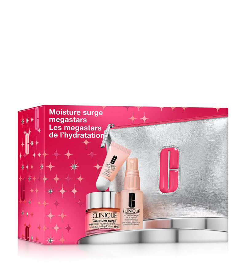 Clinique Moisture Surge Megastars skincare gift set - British product