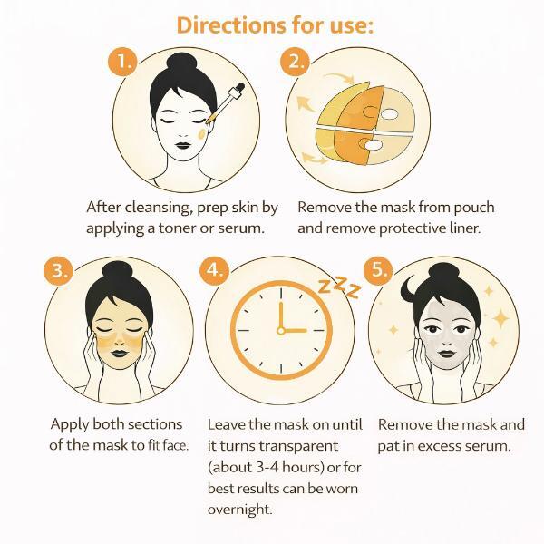 Masque Bar Vitamin C brightening sheet mask (British brand)